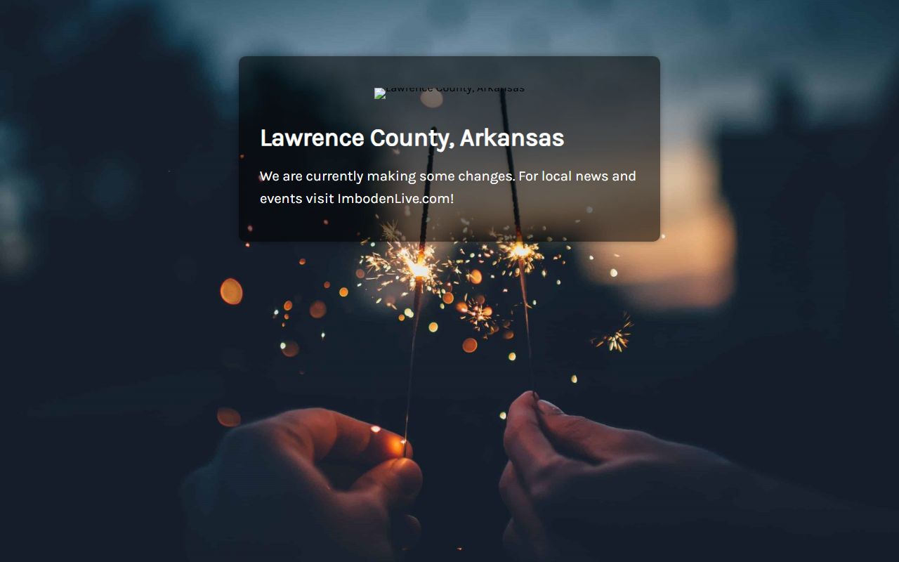 Lawrence County Sheriff's Office sex offender registration Walnut Ridge