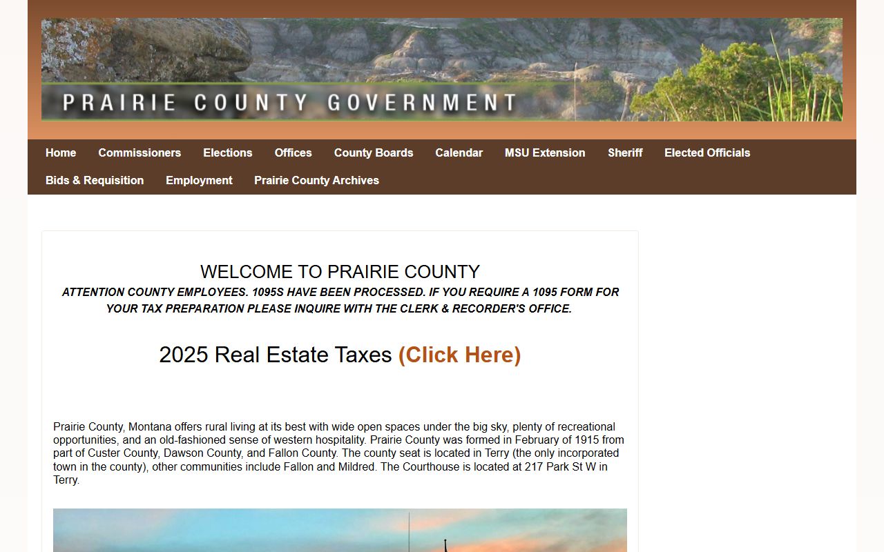 Prairie County government coordinating sex offender registration and records